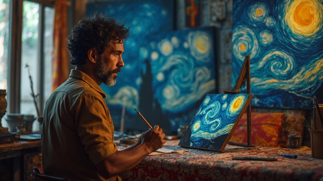 Recreating Van Gogh’s Palette