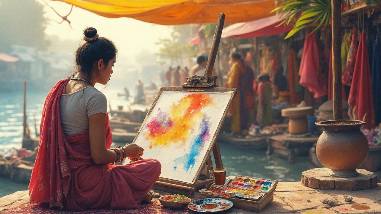 Disadvantages of Watercolor Painting: A Splash of Reality