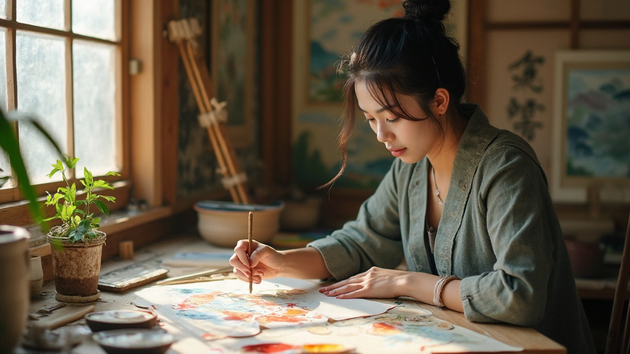 Renowned Japanese Watercolor Artists