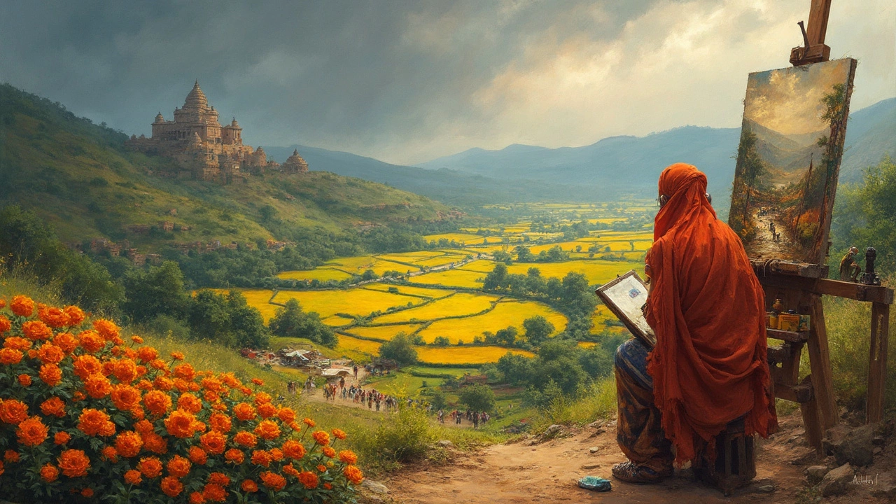 Landscape Paintings: What Are the Four Main Parts?