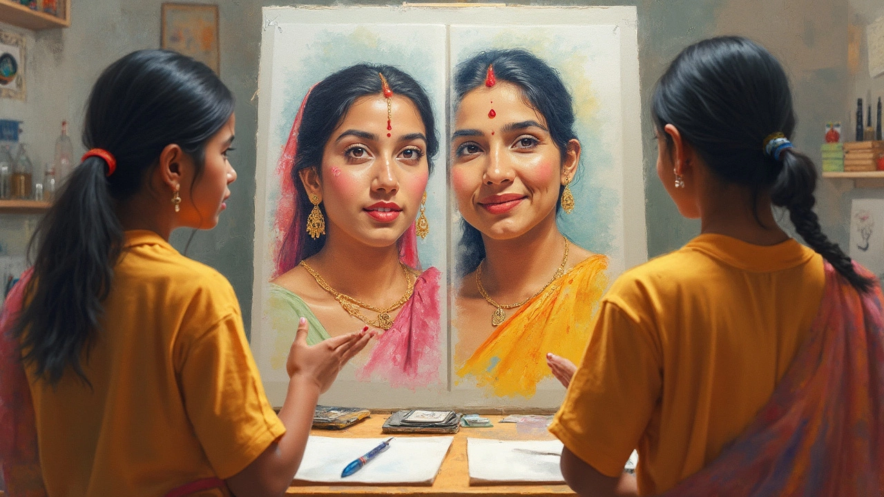 How to Apply the Rule When Painting Faces