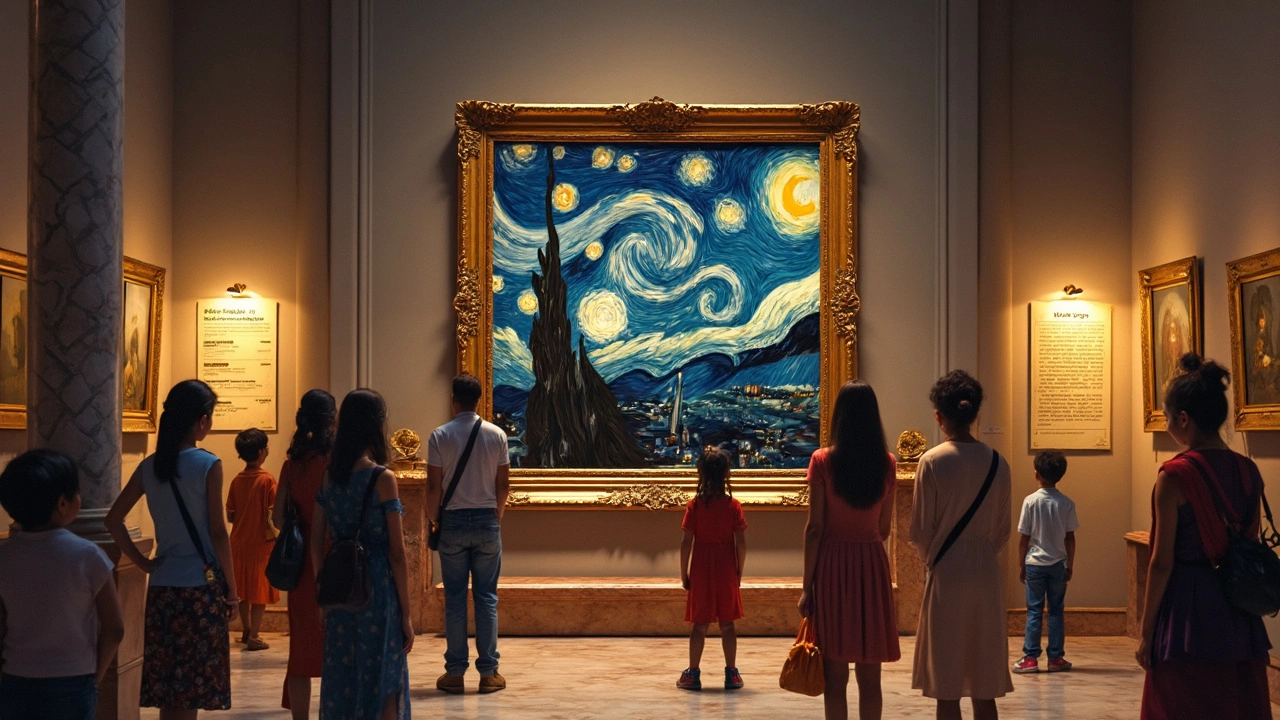 Why Starry Night Gets Called Modern Art
