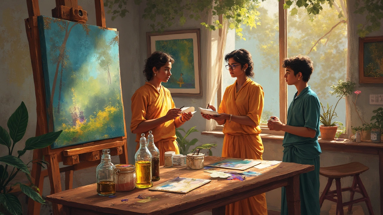 Coconut Oil vs Linseed Oil: Can You Swap Them in Oil Painting?