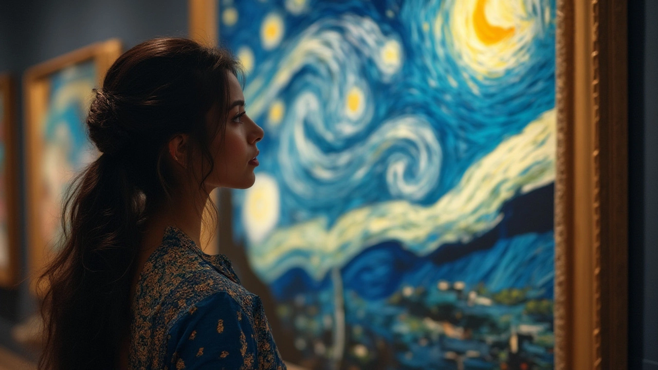 Was Starry Night Painted with Watercolor? Revealing the True Art Medium