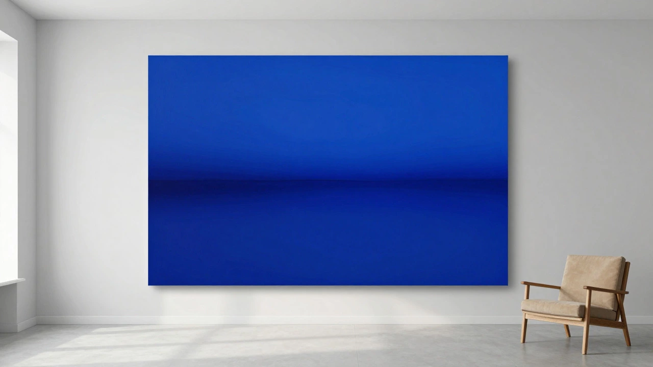 The Most Popular Color in Abstract Art: Blue, Red, or Black?