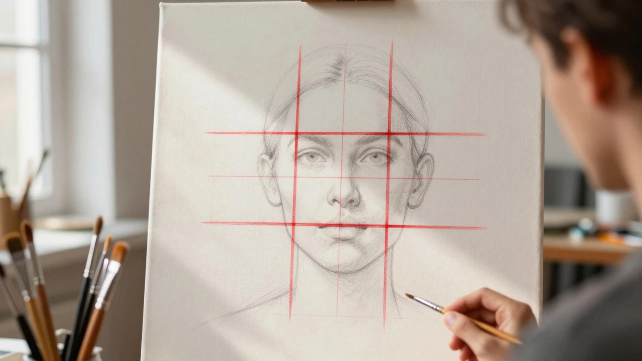 The Rule of Thirds in Portrait Painting: A Complete Guide